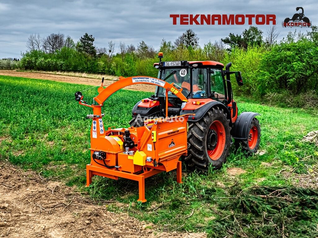 broyeur de branches Teknamotor Skorpion 280 RBG neuf