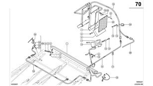 autre pièce détachée électrique Elektryka, kontrola strat  0000150701 pour moissonneuse-batteuse Claas Lexion 600 MODUŁ