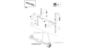 biellette de direction 5180336 pour tracteur à roues New Holland T6010