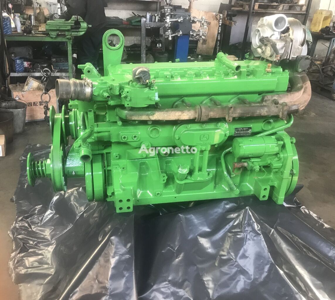 moteur John Deere 6090L pour tracteur à roues John Deere 8430