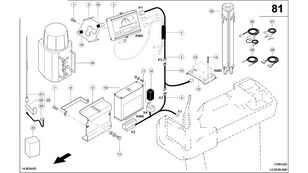 système de navigation 0000164310 pour moissonneuse-batteuse Claas Lexion 600