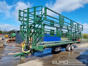 remorque agricole Bailey 18 Ton Bale Trailer, Double Bale Clamps, Air/Hydraul