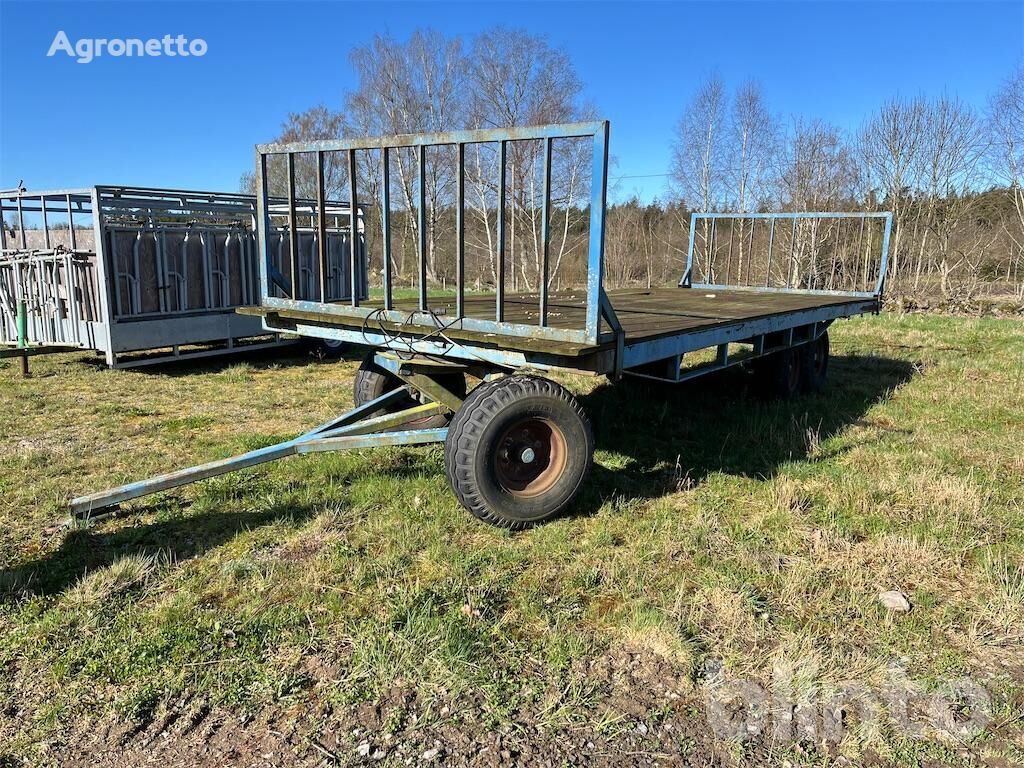 remorque agricole Nyvab Rundbalsvagn 10 ton