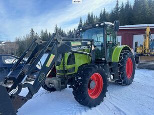 tracteur à roues Claas Ares 697