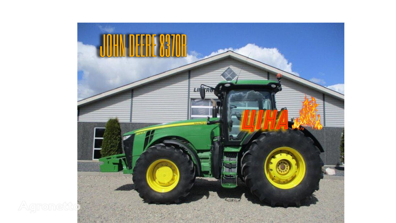 tracteur à roues John Deere 8370 R